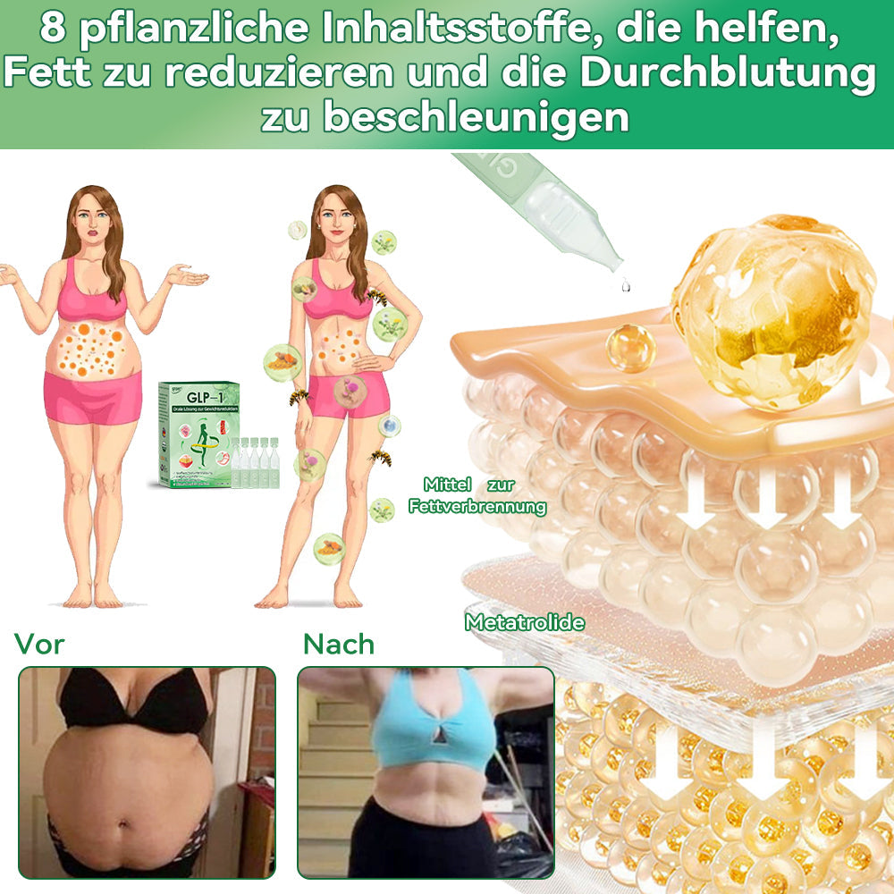 STDEI® GLP-1 Orale Lösung 🌿 Nur eine Dosis pro Tag – nach 7 Tagen sehen Sie bereits sichtbare Veränderungen ✅ Für Adipositas, Herz-Kreislauf, Diabetes, Schlafapnoe, Gelenke und mehr🌺